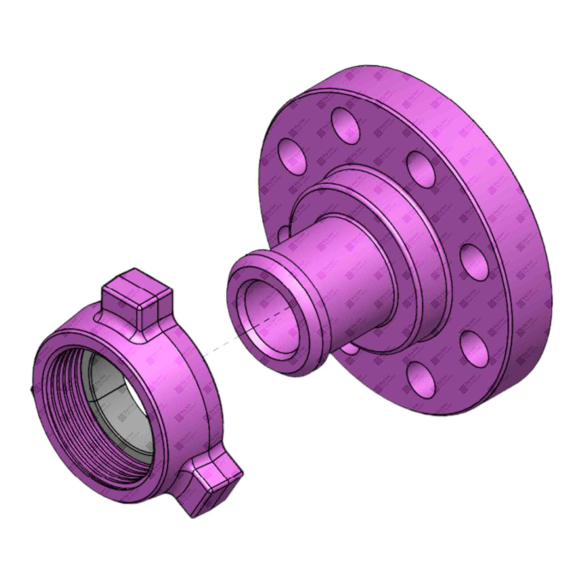 Flange Adapter, 4-1/16