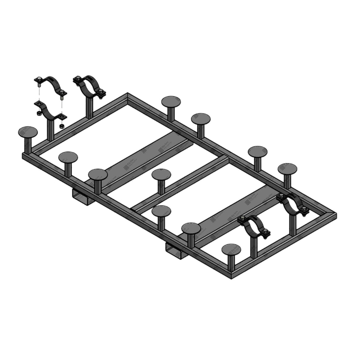 Skid, Manifold, Frame, MANDC0455, MANDC0456