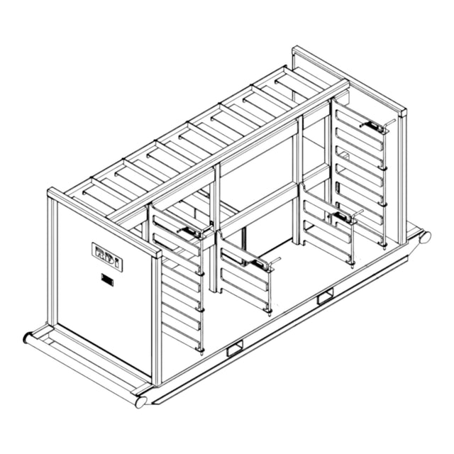 Skid - Pipe Rack - 3 In Fig 1502/602 - Modified SKIDP-001 w/ Upper Fit ...